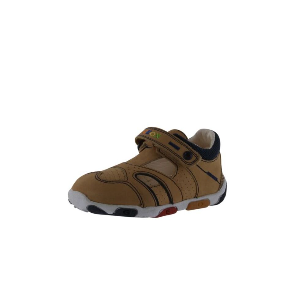 GEOX Balu A Sand/Navy ToddlerB first-walkers-shoes 20 NEW